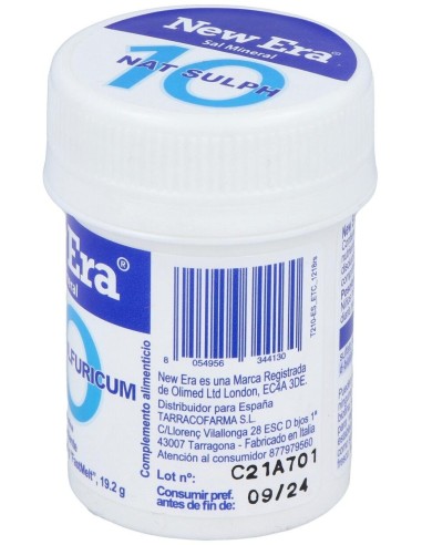 Sal Schussler Nº10 Natrium Sulfuricum 240Comp. de New Era