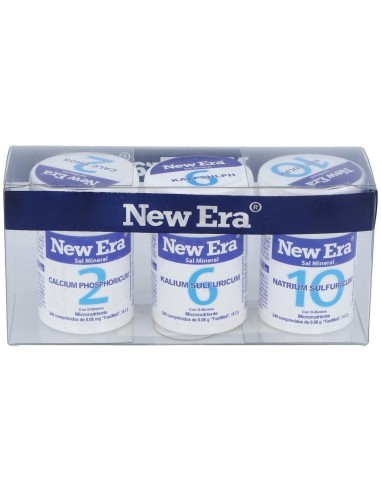 Schussler Trio Alergias Sales 2+6+10 de New Era