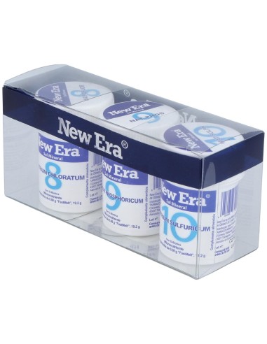 Schussler Trio Metabolismo Sales 8+9+10 de New Era