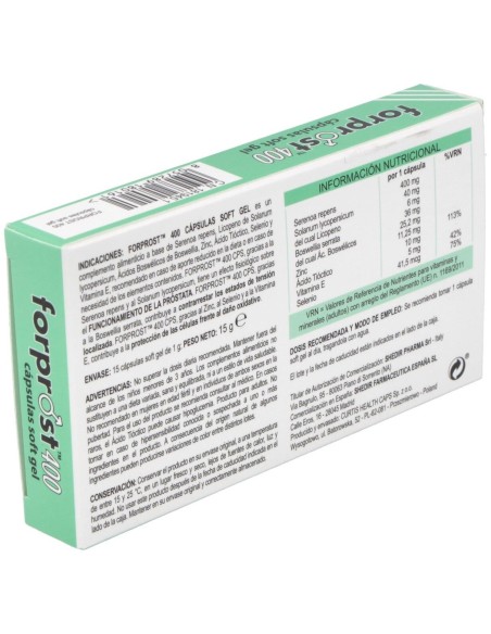 Forprost 15Cap. Soft Gel de Shedir
