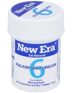 Sal Schussler Nº6 Kalium Sulfuricum 240Comp. de New Era 2