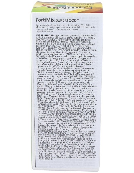 Fortimix Superfood Frutas 300 Mililitros Named