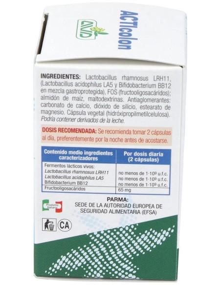Acticolon 30Cap. de Avd Reform