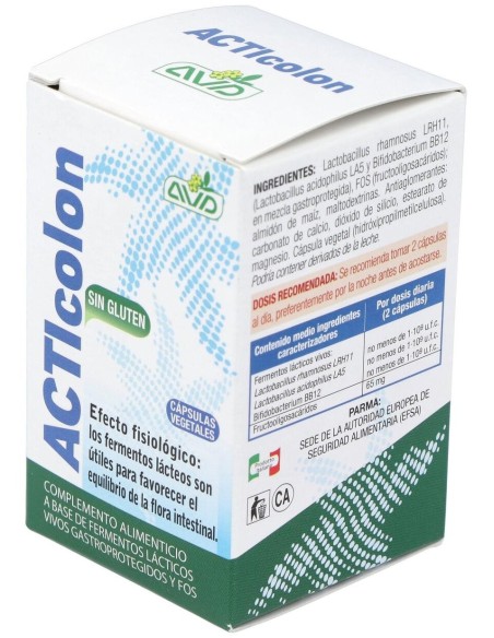 Acticolon 30Cap. de Avd Reform