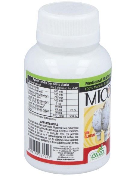 Micotherapy Glico 90Cap. de Avd Reform