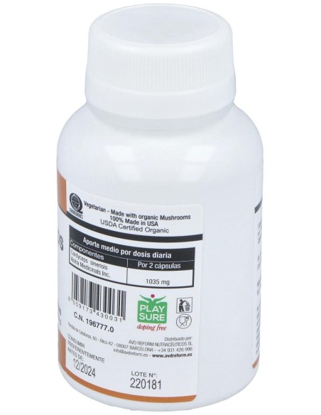 Micotherapy Cordyceps 90Cap. de Avd Reform