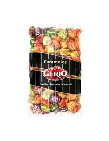 Caramelo Relleno Frutas 8 Sabores 1Kg. de Gerio