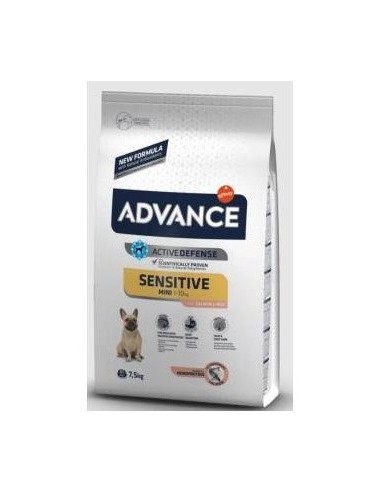 Advance Canine Adult Mini Sensitive Salmon 7,5Kg. de Affinity Vet
