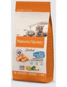 Natures Variety Feline Adult Salmon Norueg 7Kg. de Nature S Variety Vet 2