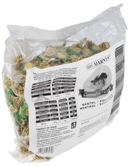 Caramelos Propoleo Mentol Y Eucalipto 1Kg. de Marnys