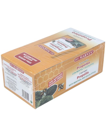 Caramelos Propoleo Sin Azucar Expositor 20Ud de Marnys