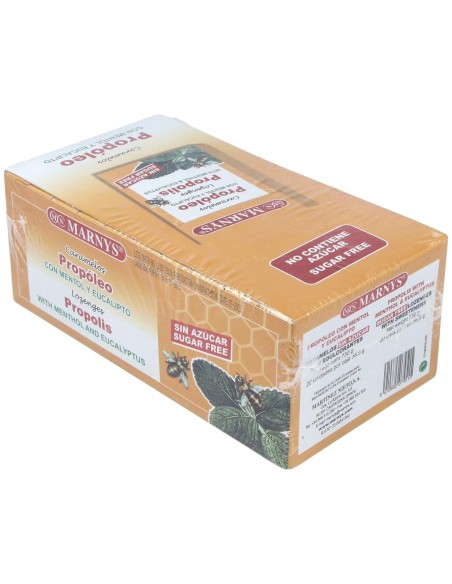 Caramelos Propoleo Sin Azucar Expositor 20Ud de Marnys