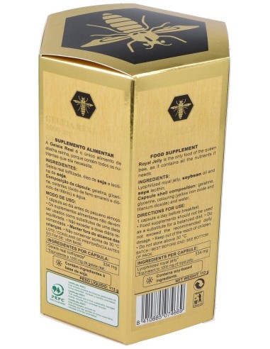 Jalea Real 1000Mg. Lecitina 90Perlas de Marnys