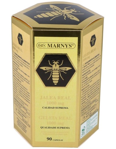 Jalea Real 1000Mg. Lecitina 90Perlas de Marnys