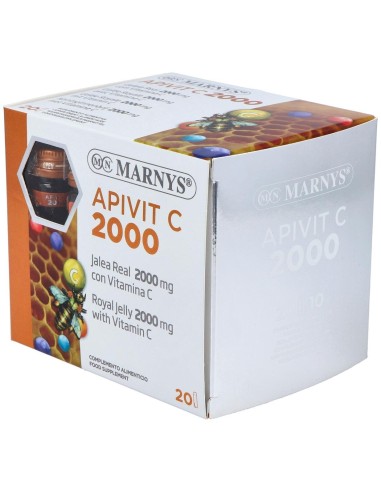 Apivit C Plus 2000Mg. 20Amp. de Marnys