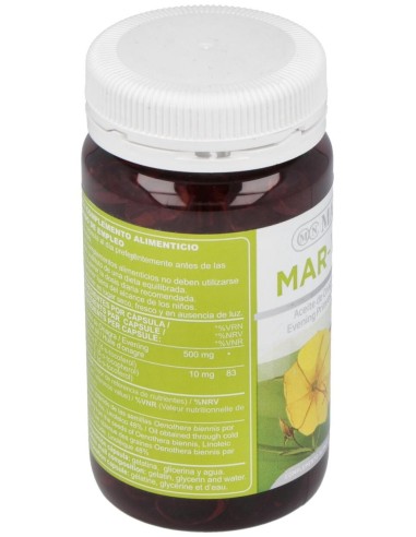 Aceite De Onagra (Mar-Vitoil) 500Mg. 150Perlas de Marnys