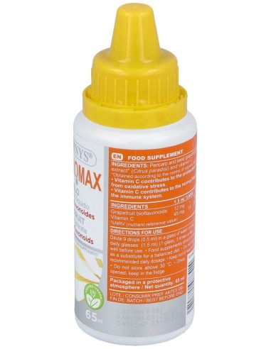 Citrubiomax Extracto De Pomelo Bio 65Ml. de Marnys