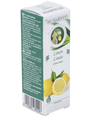 Limon Aceite Esencial Alimentario 15Ml. de Marnys