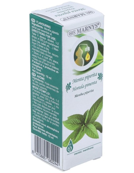 Menta Piperita Aceite Esencial Alimentario 15Ml. de Marnys