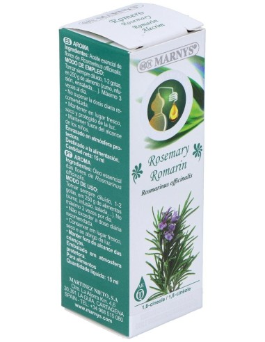 Romero Aceite Esencial Alimentario 15Ml. de Marnys