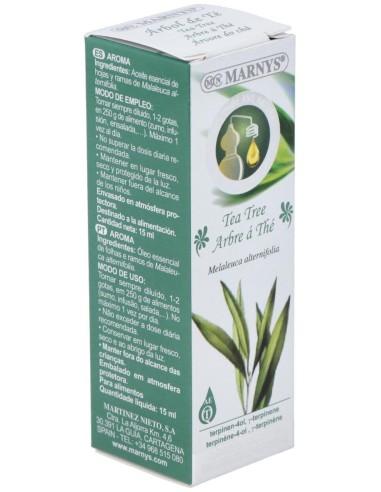 Tea Tree  Aceite Esencial Alimentario 15Ml. de Marnys