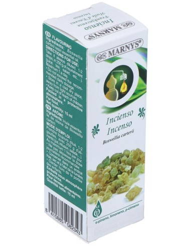 Incienso Aceite Esencial Alimentario 15Ml. de Marnys