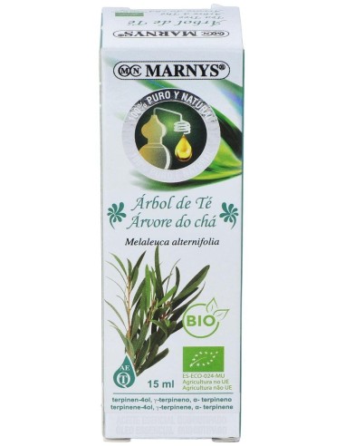 Tea Tree Aceite Esencial Alimentario 15Ml. Bio de Marnys
