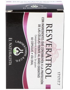 Resveratrol 60Cap. de El Naturalista 2