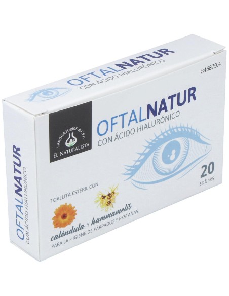 Oftalnatur 20Toallitas Oculares de El Naturalista