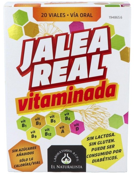 Jalea Real Vitaminada 20Amp. de El Naturalista