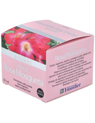 Crema Cara Rosa Mosqueta  50 Ml  de Ynsadiet