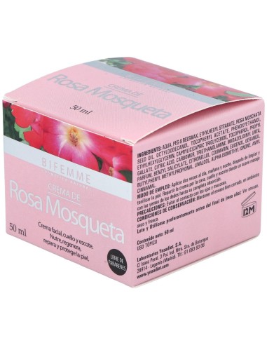 Crema Cara Rosa Mosqueta  50 Ml  de Ynsadiet