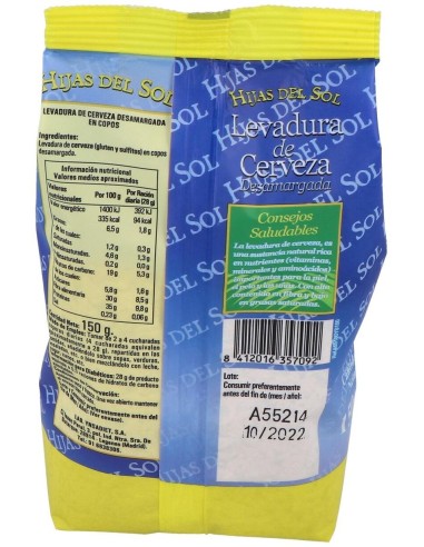Levadura De Cerveza Bolsa 150 Gr de Ynsadiet