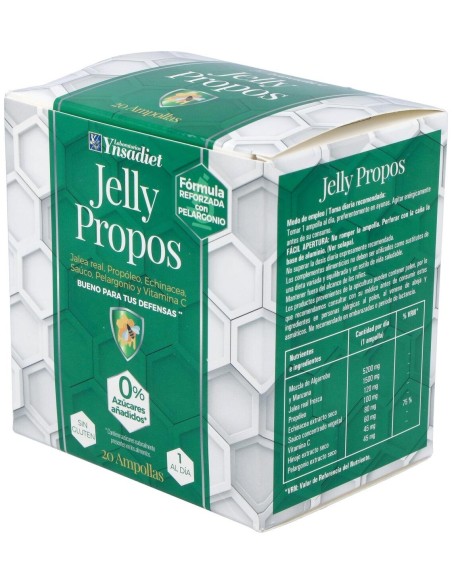 Jelly Propos  0% Azucar 20 Amp de Ynsadiet