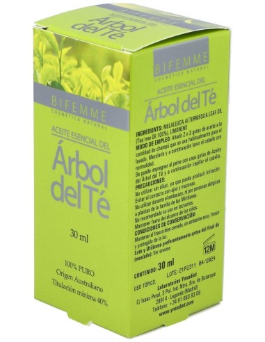 Aceite Arbol Del Té 30 Ml de Ynsadiet