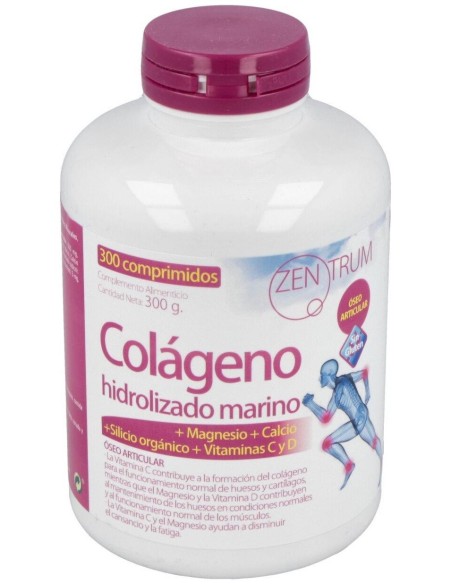 Colágeno Hidrolizado Marino 300 Comp de Ynsadiet