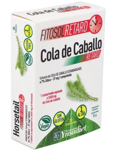Fitosol Retard Cola De Caballo 30 Comprimidos Fitosol