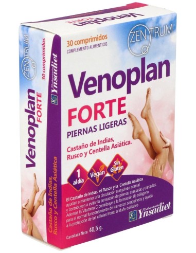 Venoplan Forte 30 Comp de Ynsadiet