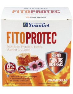 Fitoprotec + Echinacea. 0% Azúcar 20 Amp de Ynsadiet 2