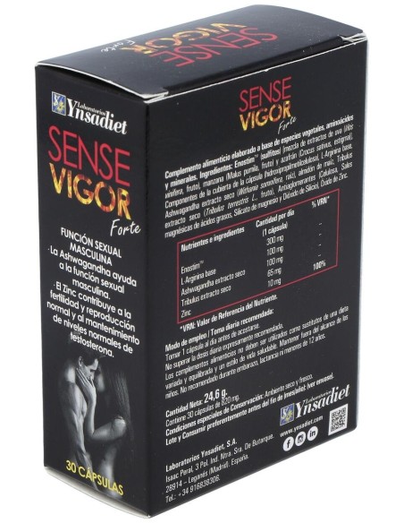 Sense Vigor Forte  30 Caps. V de Ynsadiet