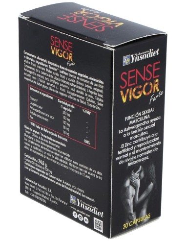Sense Vigor Forte  30 Caps. V de Ynsadiet