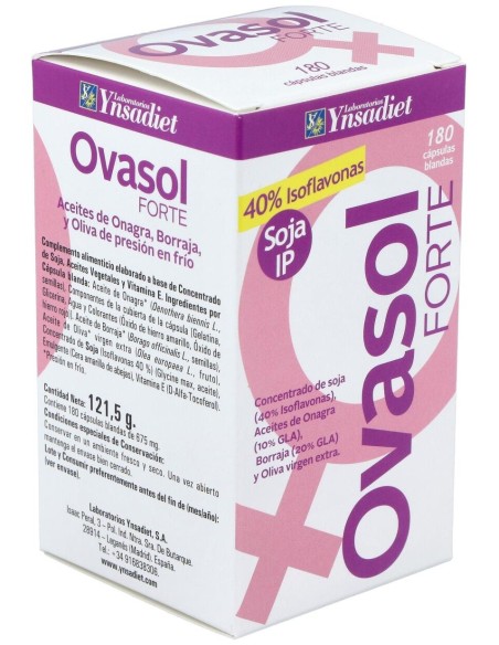 Ovasol Forte 180 Perlas de Ynsadiet
