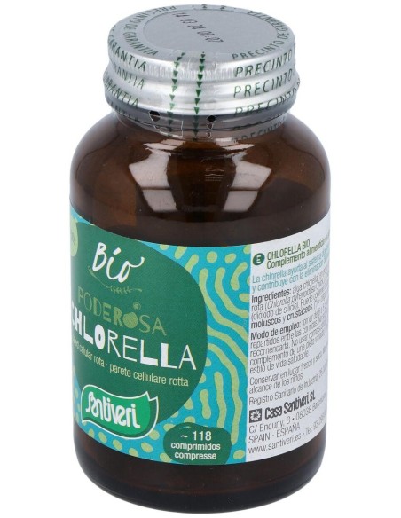 Alga Chlorella 118Comp. Bio de Santiveri