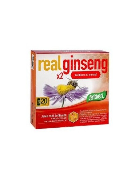 Realginseng 2 X 20Viales de Santiveri