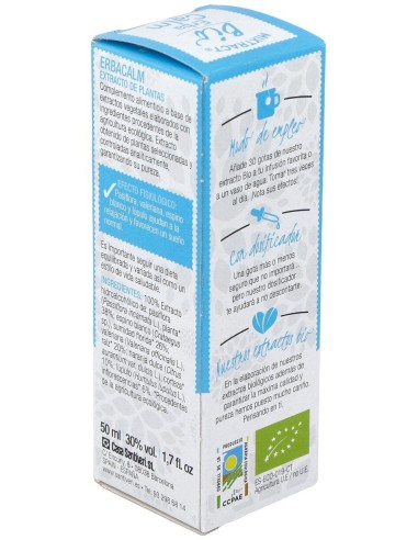 Mixtract 2 Erbacalm 50Ml. Bio de Santiveri