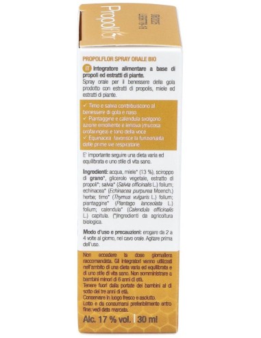 Propolflor Spray 30Ml. Bio de Santiveri