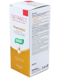 Dietabelt Quema Thermofat 240Ml. de Santiveri 2