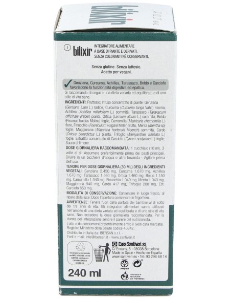 Bilixir Jarabe 240Ml. de Santiveri