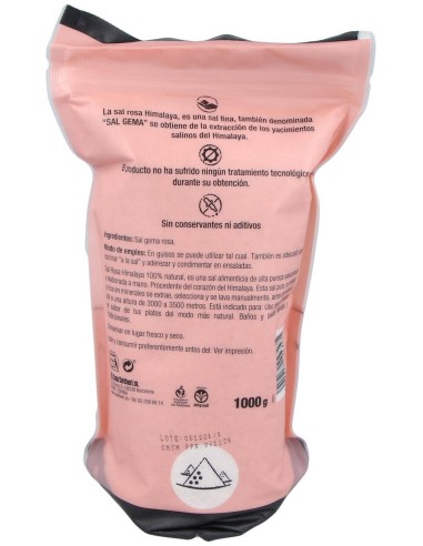 Sal Rosa Himalaya Fina 1Kg. de Santiveri