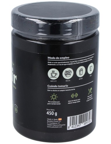 Paleobull Elixir Colageno+Aceitetcm Chocolat 450Gr de Paleobull